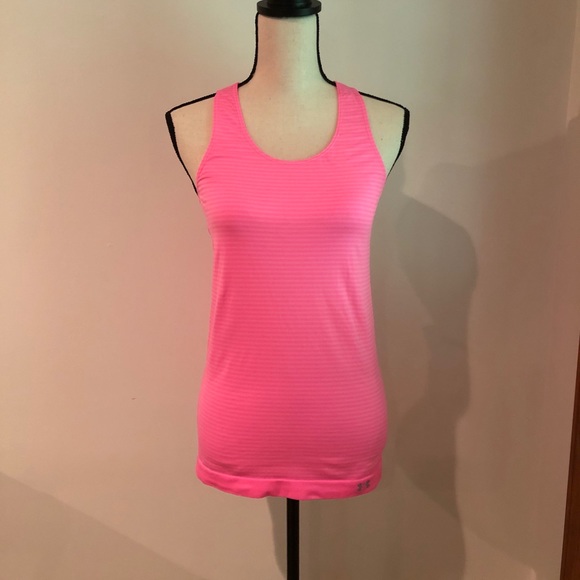 Under Armour Tops - Under Armour Pink Racerback Tank